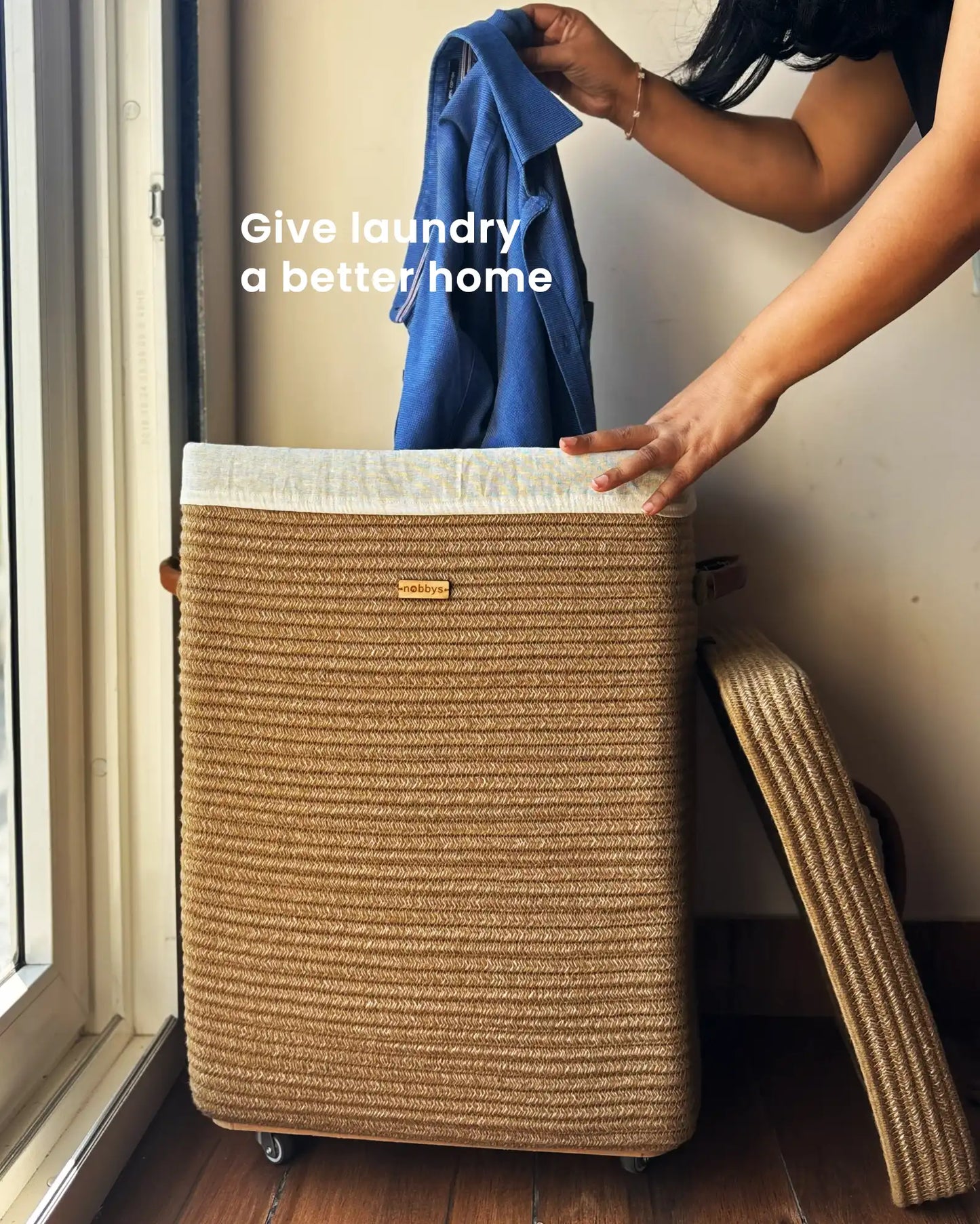 eco-friendly laundry baskets for your home