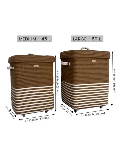 laundry basket sizes